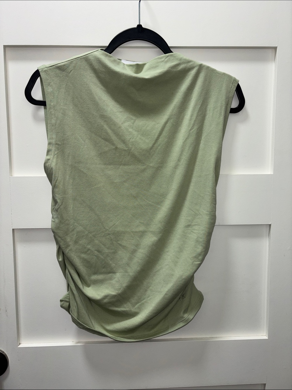 Calvin Klein Sleeveless Light Sage Women's Tank Top